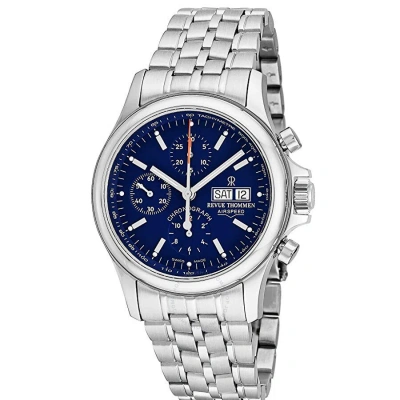 Revue Thommen Airspeed Chronograph Automatic Blue Dial Men's Watch 17081.6135
