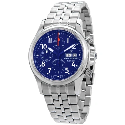 Revue Thommen Airspeed Chronograph Automatic Blue Dial Men's Watch 17081.6139