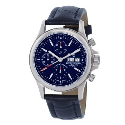 Revue Thommen Airspeed Chronograph Automatic Blue Dial Men's Watch 17081.6535