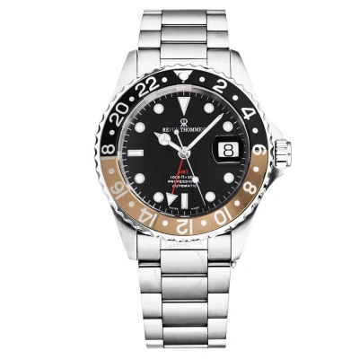 Revue Thommen Diver Automatic Black Dial Men's Watch 17572.2132 In Beige / Black