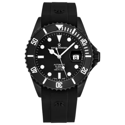Revue Thommen Diver Men's Watch In Black