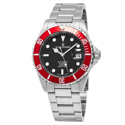 Revue Thommen Diver Xl Automatic Men's Watch 17571.2136 In Red   / Black