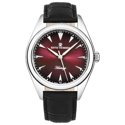 Revue Thommen Heritage Men's Watch In Black