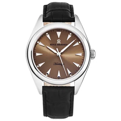 Revue Thommen Heritage Men's Watch In Black