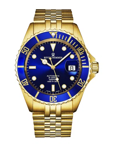 Revue Thommen Men's Diver Watch In Gold