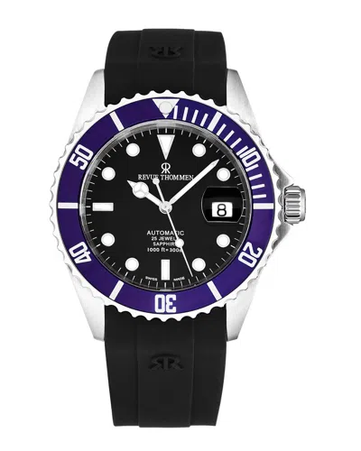 Revue Thommen Men's Diver Watch In Black