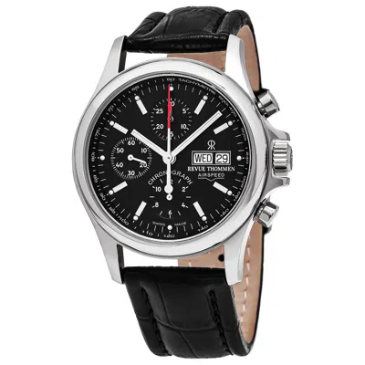 Revue Thommen Pilot Men's Watch In Black