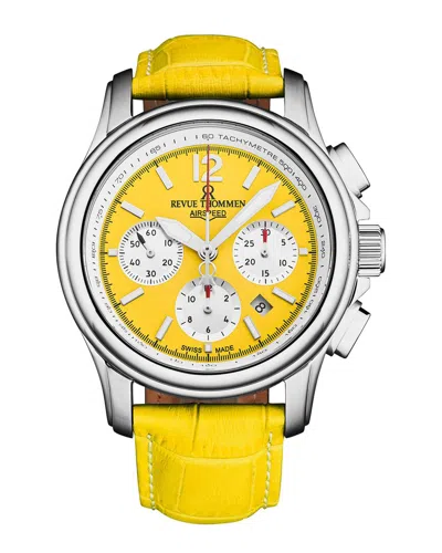 Pre-owned Revue Thommen Revue Thom Men's Air Speed Watch, Circa 2020s (authentic Pre-loved)
