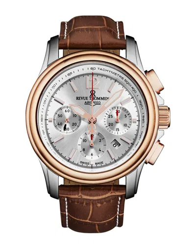 Pre-owned Revue Thommen Revue Thom Men's Air Speed Watch, Circa 2020s (authentic Pre-loved)
