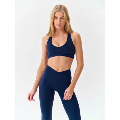 Revyve Active Scoop Bra In Blue