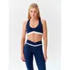 Revyve Active Scoop Bra In Blue