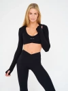 Revyve Active Shrug With Thumbhole In Multi