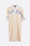 Reward If Found Striped-pattern Midi Dress In Yellow
