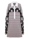 Reward If Found Star-striped Polo Top