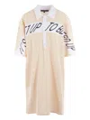 Reward If Found Striped-pattern Midi Dress In Neutral