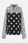 Reward If Found Star-print Polo Top