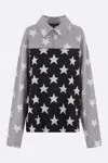 Reward If Found Star-print Polo Top In Starmix