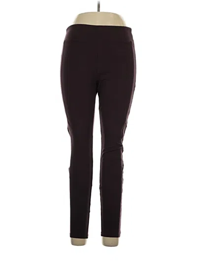 Pre-owned Rewash Active Pants In Burgundy