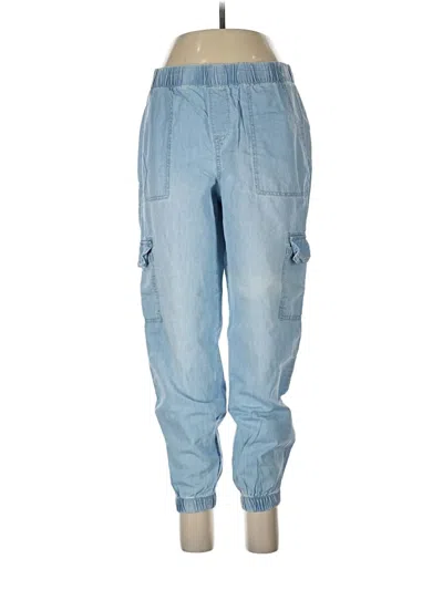 Pre-owned Rewash Cargo Pants In Blue