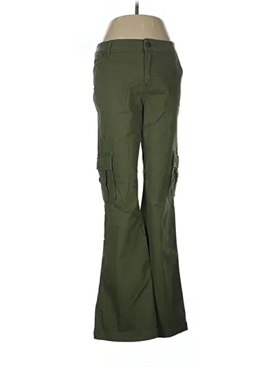 Pre-owned Rewash Cargo Pants In Green