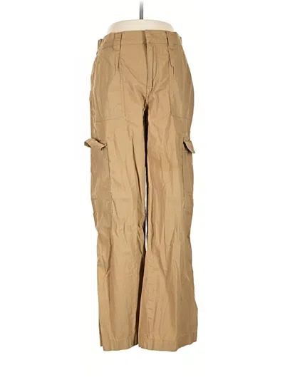 Pre-owned Rewash Cargo Pants In Tan