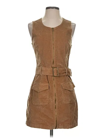 Pre-owned Rewash Casual Dress In Brown