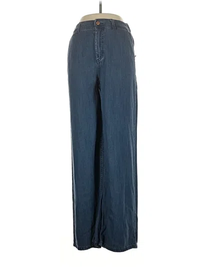 Pre-owned Rewash Casual Pants In Blue