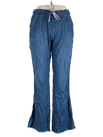 Pre-owned Rewash Casual Pants In Blue