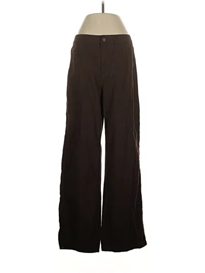 Pre-owned Rewash Casual Pants In Brown