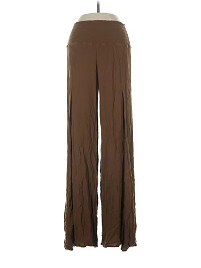 Pre-owned Rewash Casual Pants In Brown