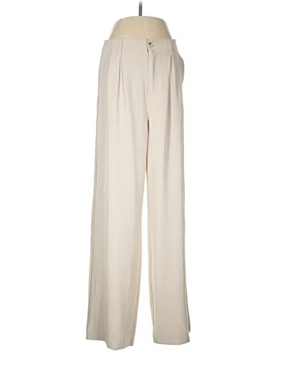 Pre-owned Rewash Casual Pants In Ivory