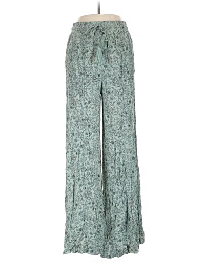 Pre-owned Rewash Casual Pants In Teal