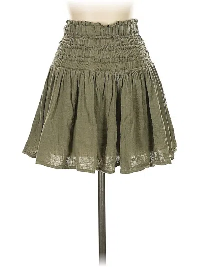 Pre-owned Rewash Casual Skirt In Green