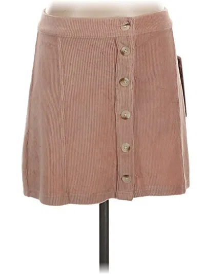 Pre-owned Rewash Casual Skirt In Tan