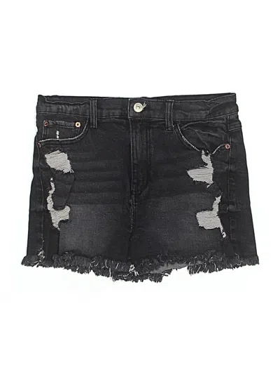 Pre-owned Rewash Denim Shorts In Black