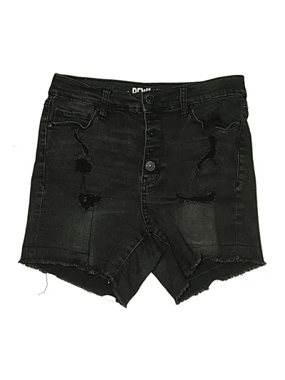Pre-owned Rewash Denim Shorts In Black