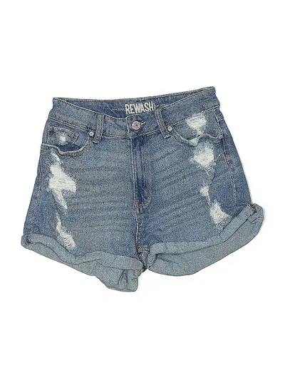 Pre-owned Rewash Denim Shorts In Blue