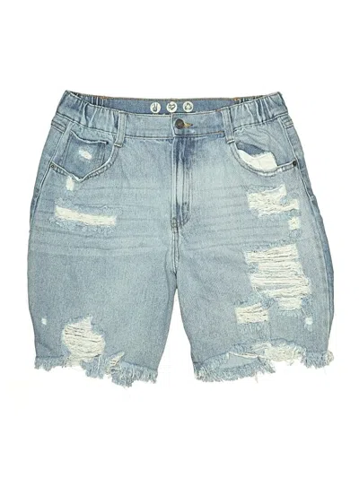 Pre-owned Rewash Denim Shorts In Blue