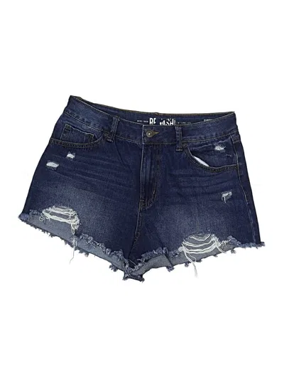 Pre-owned Rewash Denim Shorts In Blue