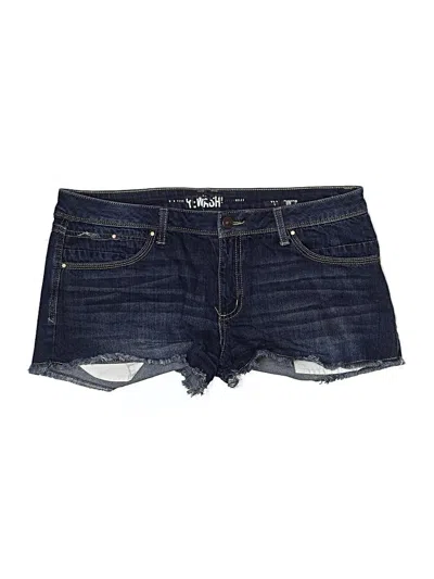 Pre-owned Rewash Denim Shorts In Blue