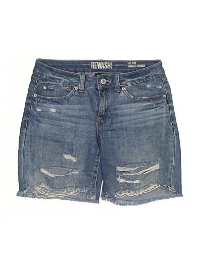 Pre-owned Rewash Denim Shorts In Blue