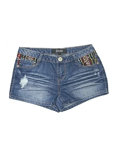Pre-owned Rewash Denim Shorts In Blue