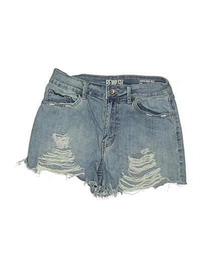 Pre-owned Rewash Denim Shorts In Blue