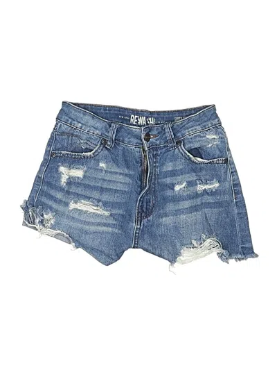 Pre-owned Rewash Denim Shorts In Blue