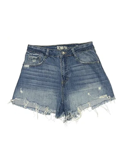 Pre-owned Rewash Denim Shorts In Blue