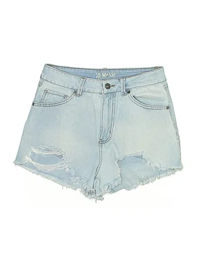 Pre-owned Rewash Denim Shorts In Blue