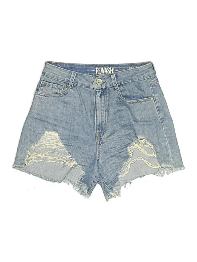 Pre-owned Rewash Denim Shorts In Blue