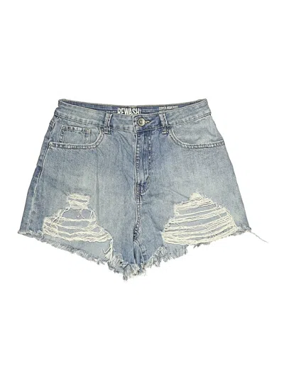 Pre-owned Rewash Denim Shorts In Blue