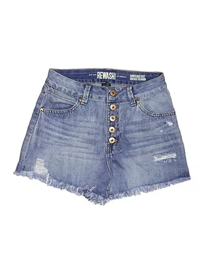 Pre-owned Rewash Denim Shorts In Blue