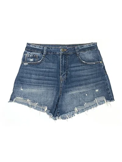 Pre-owned Rewash Denim Shorts In Blue